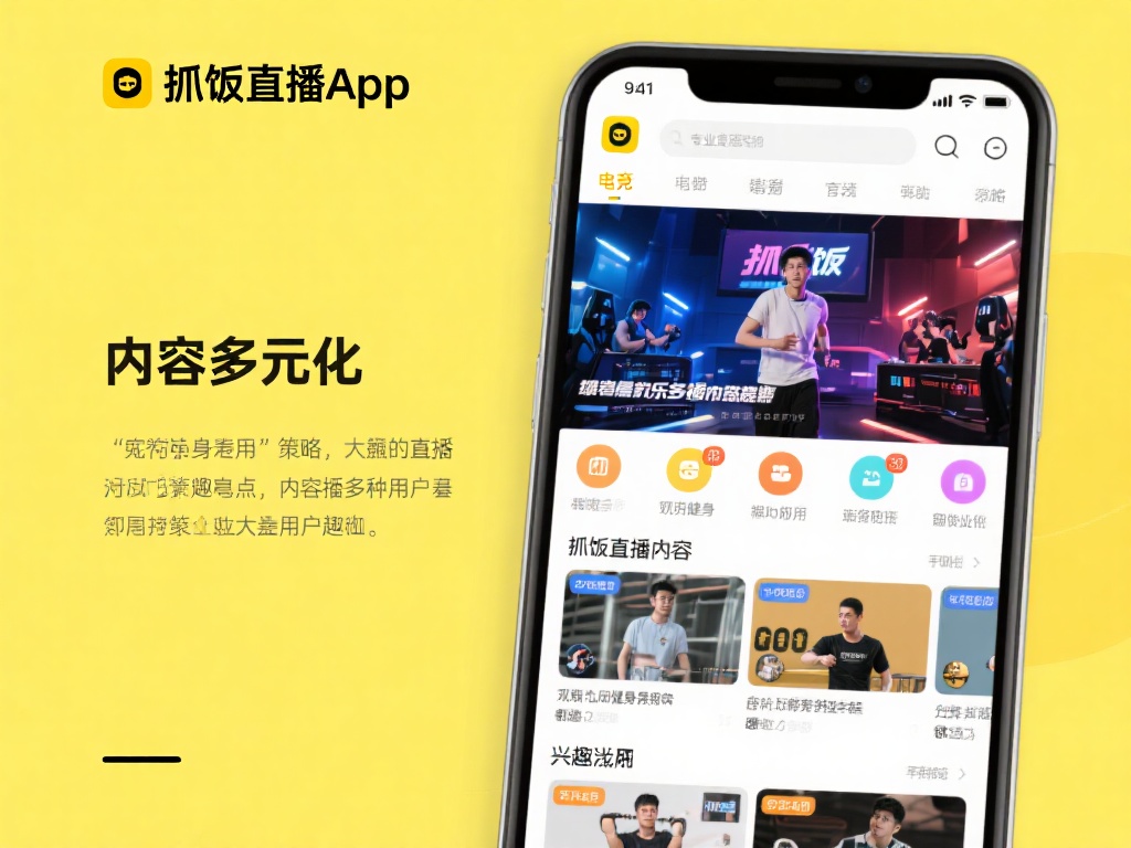 抓饭直播app｜官方正版一键下载｜直播软件新选择｜免费安装畅享v...