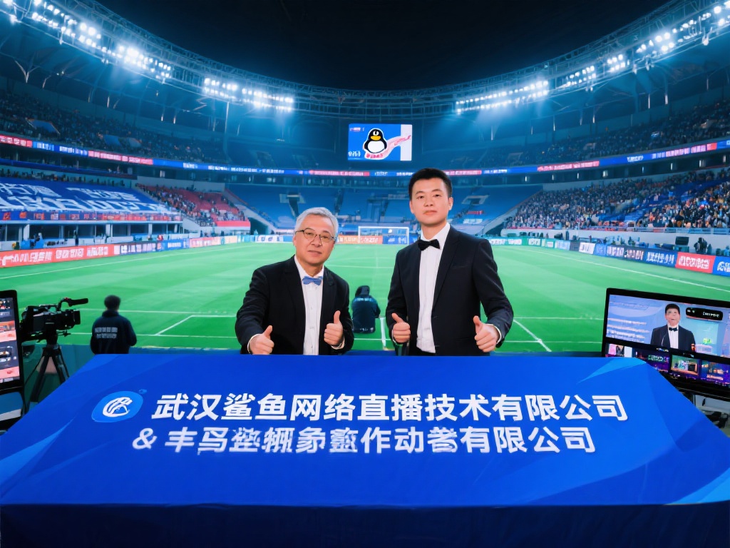 武汉鲨鱼网络直播技术有限公司与企鹅直播的